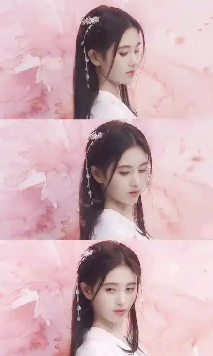 鞠婧祎换上空气刘海凸显漫画脸,但是她龙须刘海才叫惊艳