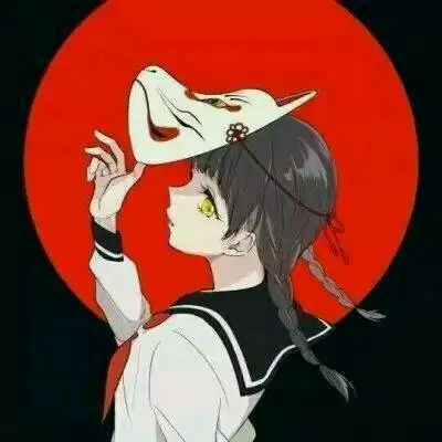 哪位大神有这张头像的情头啊背景一样,也拿着狐狸面具的