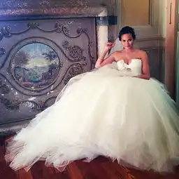 美cry这些明星的婚纱怎么样都看不够