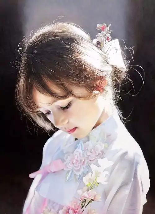 人称彩铅界冷军的美少年,他笔下的小仙女被画活了,看一眼就沦陷了