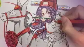 魔道祖师画一只q版魏无羡教你怎么用马克笔画黑色