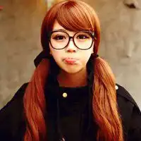 吃货少女粉色韩系头像微信头像图片大全