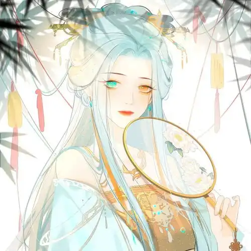古风女生头像绿茶青梅来相配你我是一对