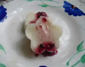 蓝莓山药花的花样做法