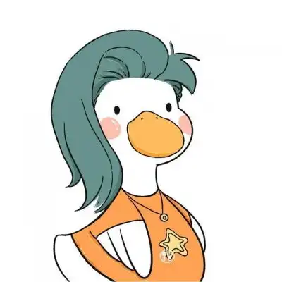 一左一右情头鸭子可爱呆萌图片