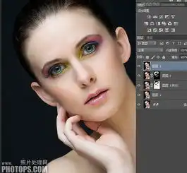 photoshop快速给美女人像保细节磨皮