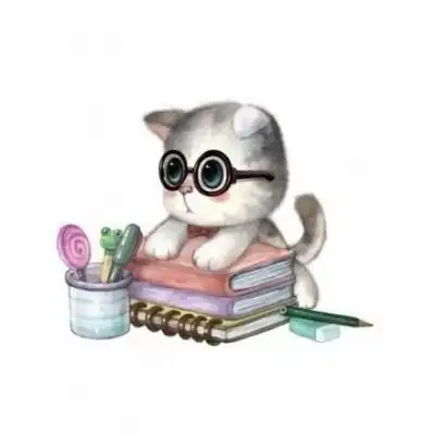 可爱卡通小猫头像大全水果小图案