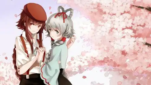 樱花动漫唯美二次元少女