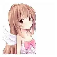 二次元女生头像露肩