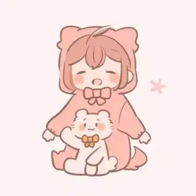 2019新版微信头像卡通情侣一左一右