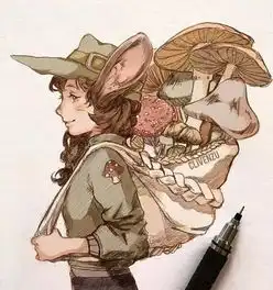 绝美漫画女孩手绘,都注入了灵魂美丽又令人目眩