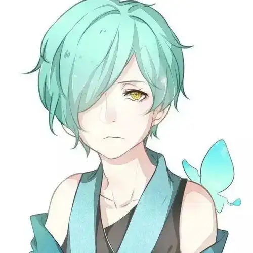 帅气动漫男生头像大海很美但是我们的船靠岸了