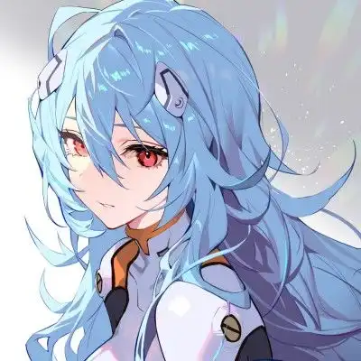 动漫头像蓝色系头像