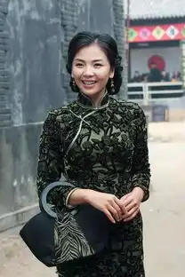 明星旗袍照,美