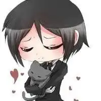 少年抱着猫动漫头像中的少年微信头像图片大全