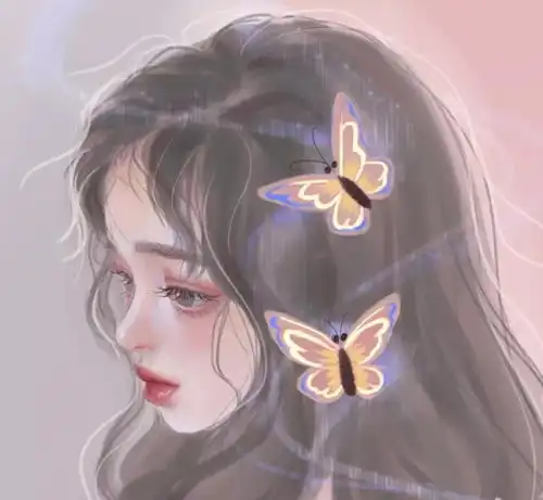 古风女生精美插画愿你成为自己的太阳,无需凭借谁的光