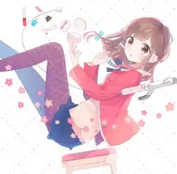 p站二次元插画少女化妆