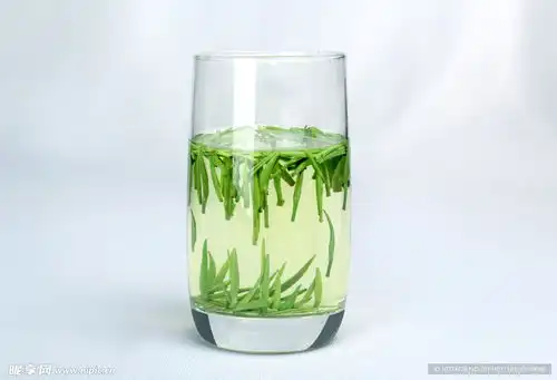 雀舌绿茶茶汤茶叶摄影摄影图