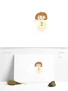 卡通吹泡泡的女孩夏季人物设计图片素材psb格式下载其他大全