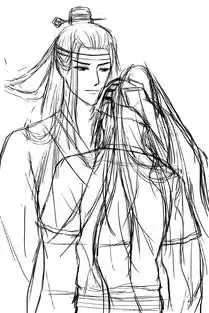 ps板绘教程魔道祖师忘羡我在