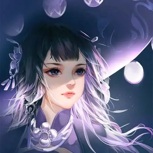 古风动漫女生头像玉容寂寞泪阑干,梨花一枝春带雨