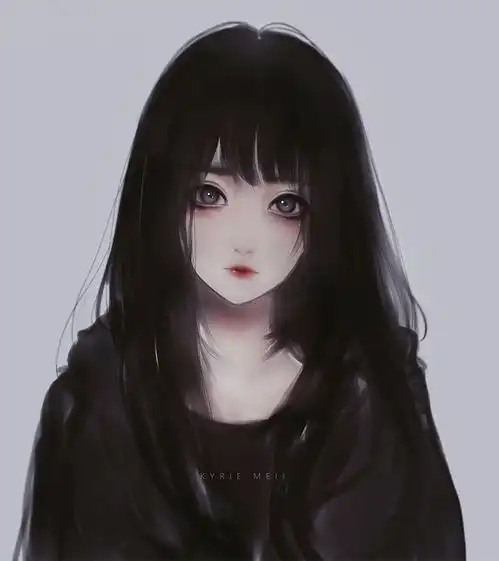 一组暗黑风格的插画