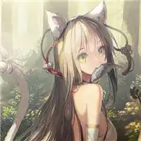 有猫耳朵的漫画女主角萌萌哒图片