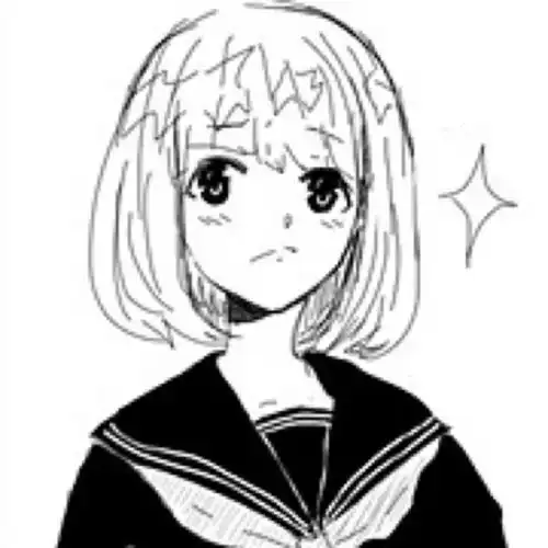 路还长温柔的事一定会发生黑白动漫女生头像漫画头像