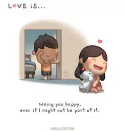 andrewhou关于爱的漫画