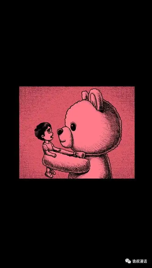 黑色惊悚漫画短篇圣诞礼物