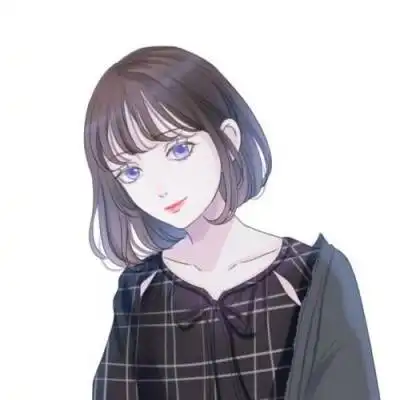 短发冷艳女生动漫头像