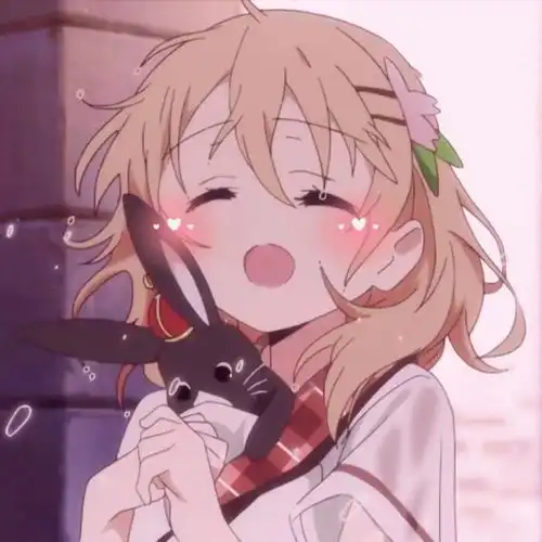 动漫女头我们仰望着同一片天空却看着不同的地方