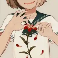 二次元青春范校园风女生小清新头像回忆埋葬在烟雨江南