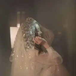 穿婚纱的女生唯美头像韩版伤感女生婚纱头像