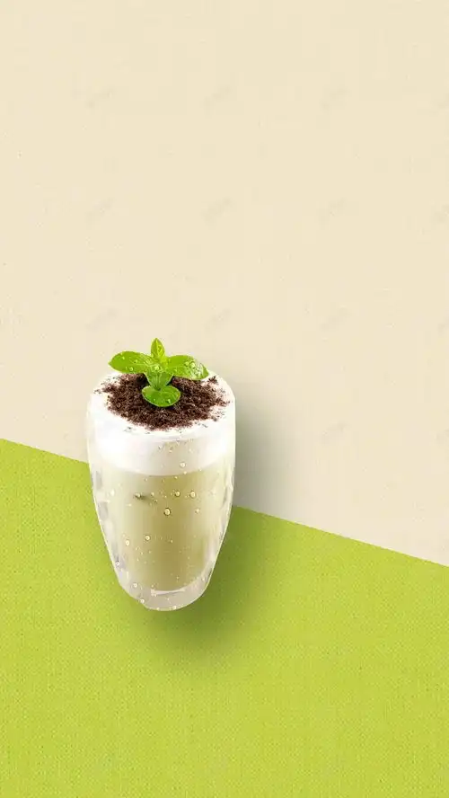 茶色抹茶奶盖绿茶饮品h5背景茶色茶饮饮品h5背景素材背景设计图片免费下载页面网页平面电商创意素材茶饮素材