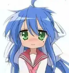 找动漫蓝发少女图片