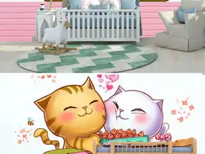 原创手绘卡通猫风景儿童房背景墙图片设计素材高清psd模板下载72.84mb儿童房背景墙大全