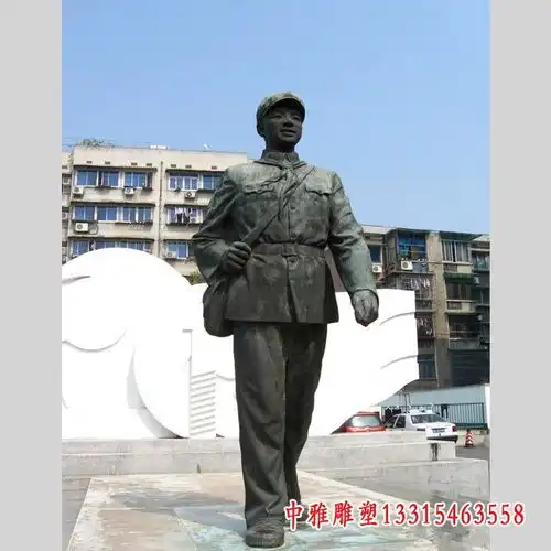 雷锋头像石雕三门峡雷锋石雕雕塑生产厂家中雅雕塑