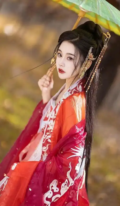 国风汉服古装美女图片壁纸