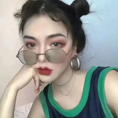 女生头像绿色系个性气质女生头像大全