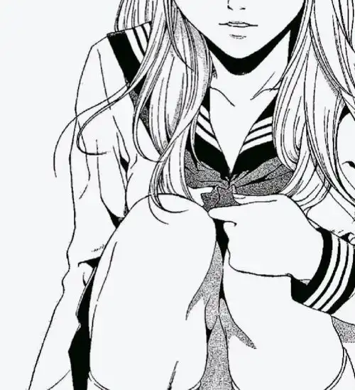ins黑白动漫女头