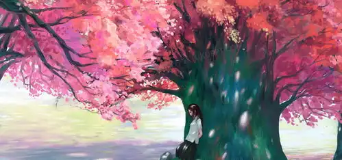 手绘动漫意境背景背景图片素材免费下载动漫背景1920900像素