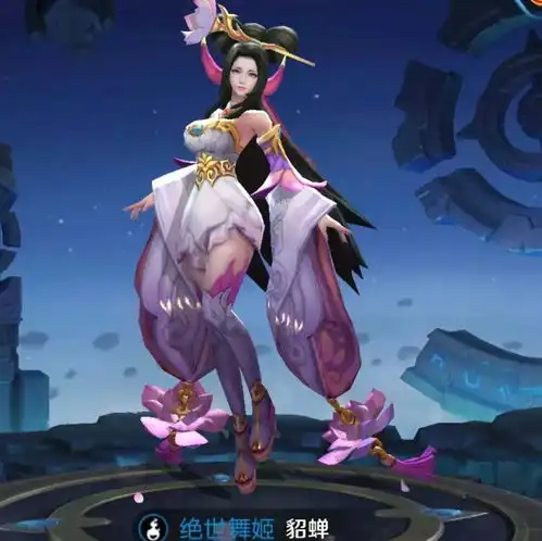 王者荣耀貂蝉只有天魔缭乱配得上吕布在米神这款一样可以