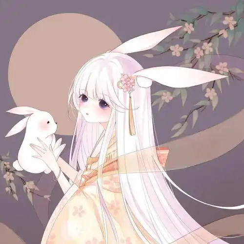 古风女生头像绿茶青梅来相配你我是一对