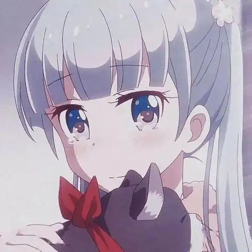 动漫头像女,近脸卡通女生头像