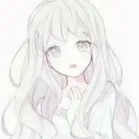 动漫女生图片唯美白色女生头像动漫白色系图片