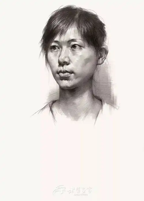 校考不是联考,碰到素描头像写生时,你该怎么办