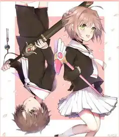 求动漫可爱少女图片