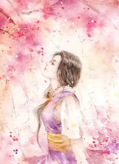 这个充满仙气的小姐姐,却画出惊艳了数万人的古风插画