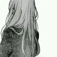 手绘黑白女生头像背影手绘美女黑白气质图片头像